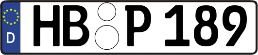 HB-P189