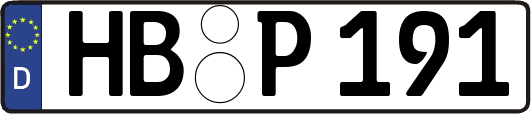 HB-P191