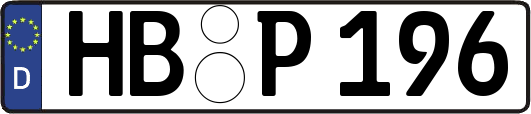 HB-P196