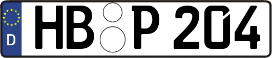 HB-P204