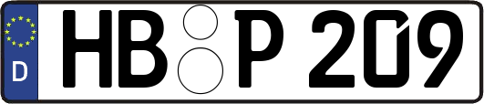 HB-P209