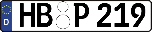 HB-P219