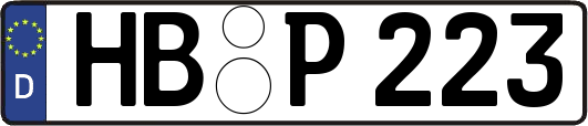 HB-P223