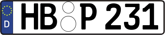 HB-P231