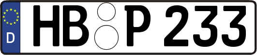 HB-P233