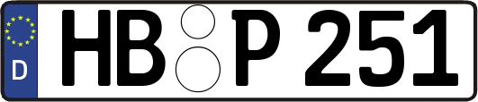 HB-P251
