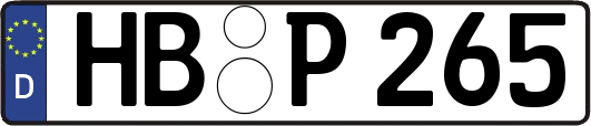 HB-P265