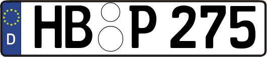 HB-P275