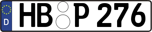 HB-P276