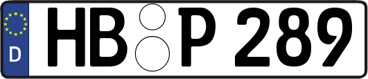 HB-P289