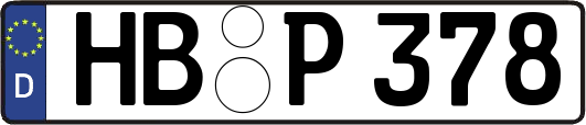 HB-P378