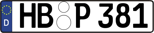HB-P381