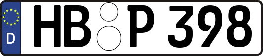 HB-P398