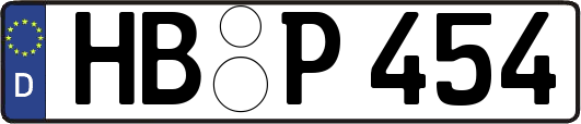 HB-P454