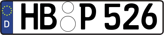 HB-P526