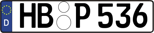 HB-P536