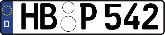 HB-P542