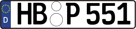 HB-P551