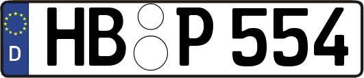 HB-P554