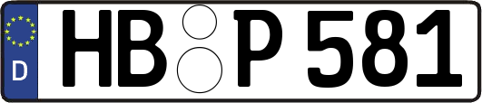 HB-P581