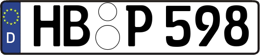 HB-P598