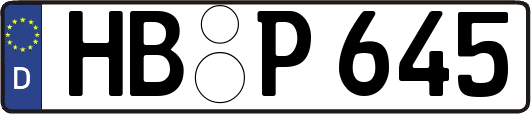 HB-P645