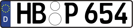 HB-P654