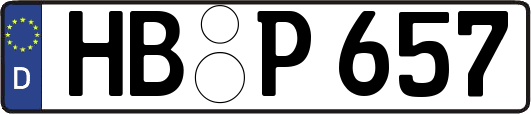 HB-P657