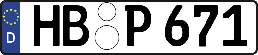 HB-P671