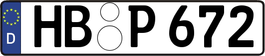 HB-P672