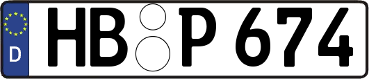 HB-P674