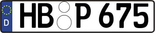 HB-P675