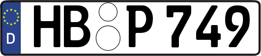 HB-P749