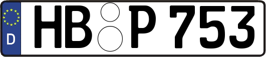 HB-P753