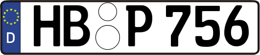 HB-P756