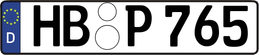 HB-P765