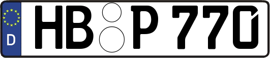 HB-P770