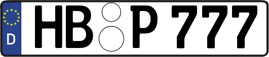 HB-P777