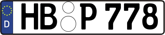 HB-P778