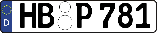 HB-P781
