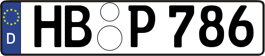 HB-P786