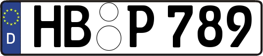 HB-P789