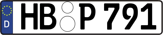 HB-P791