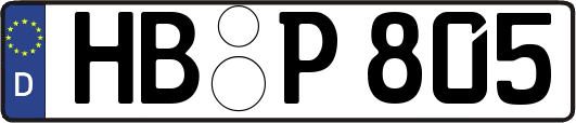 HB-P805