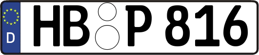 HB-P816