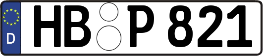 HB-P821