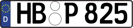 HB-P825