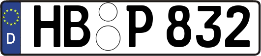 HB-P832