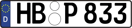 HB-P833