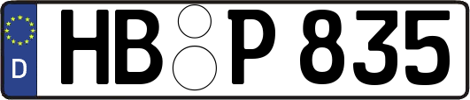 HB-P835